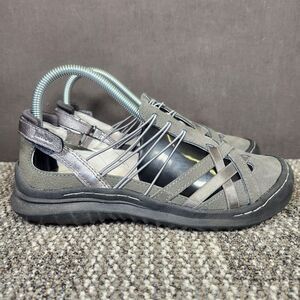 Jambu Chestnut Mary Jane Womens Size 7 M Gray Nubuck Slip-On Comfort Flats Shoes